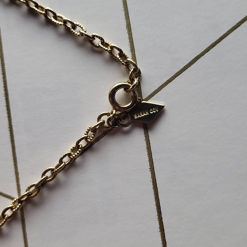 Sarah Coventry Caged Pearl Necklace 17 in - Picture 3 of 3